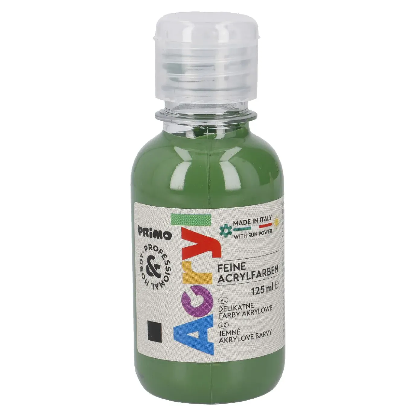Acrylfarbe, Olivgrün, 125 Ml