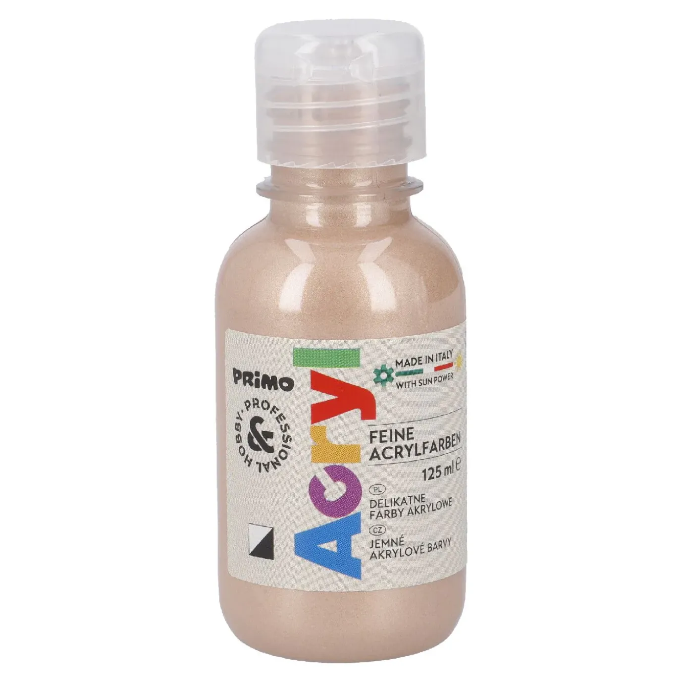Acrylfarbe, Rosegold, 125 Ml