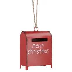 Anhänger Briefkasten, Rot, 4.5 X 6 Cm