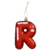 Anhänger Buchstabe, R/rot, 10 Cm