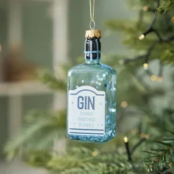 Anhänger Fancy, Bunt, Gin/blau, 11 Cm