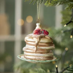 Anhänger Fancy, Bunt, Pfannkuchenteller, 9 Cm