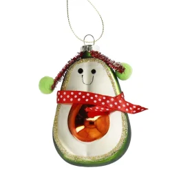 Anhänger Fancy, Klein, Avocado Mit Kopfhörer