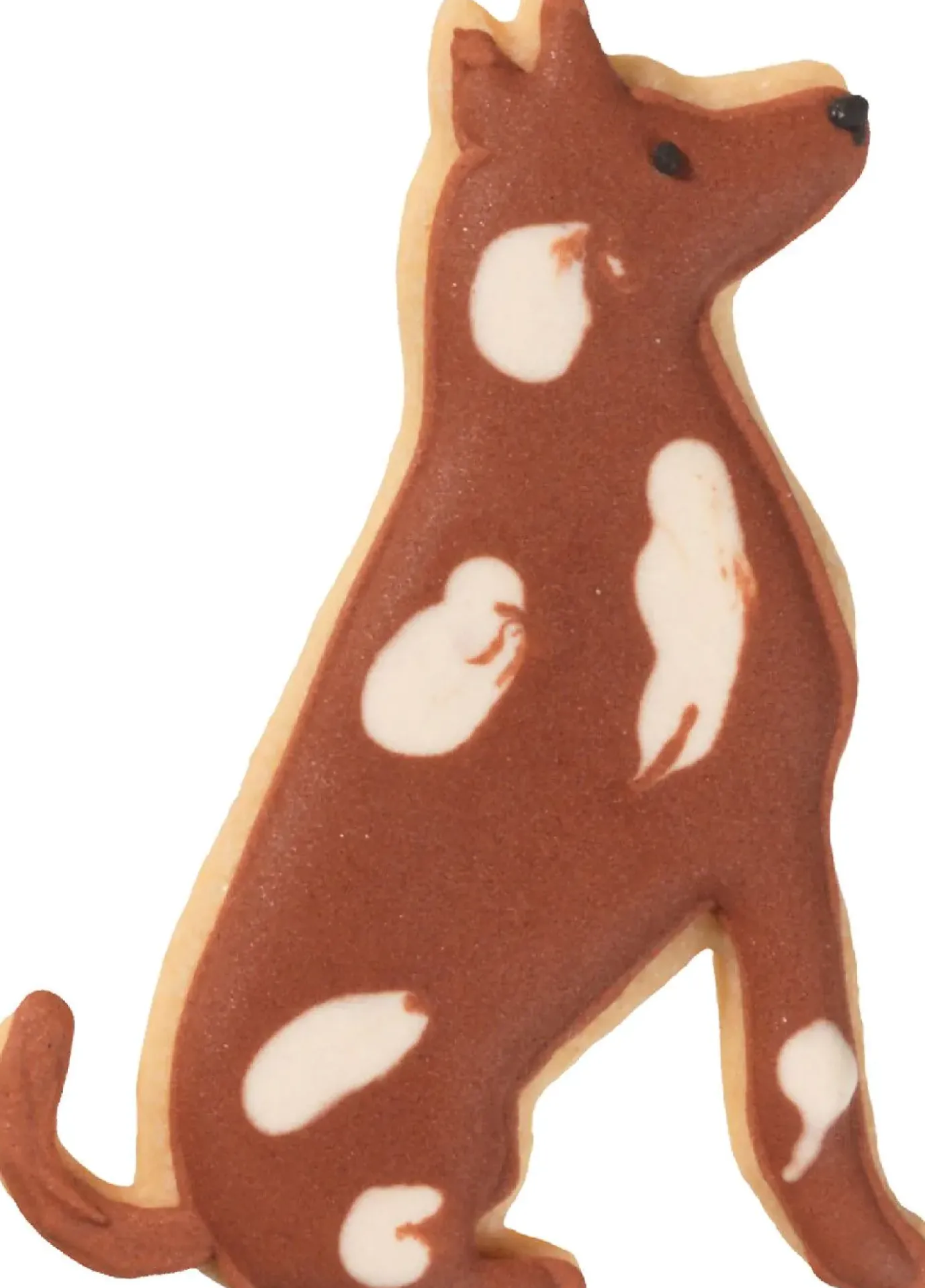 Ausstechform Hund Sitzend, 7 Cm