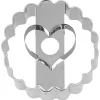 Ausstechform Linzer Herz, 5 Cm
