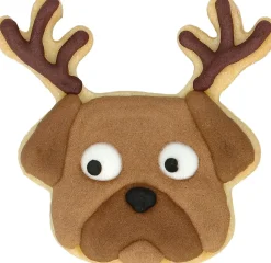 Ausstechform Weihnachtsmops, 6 Cm