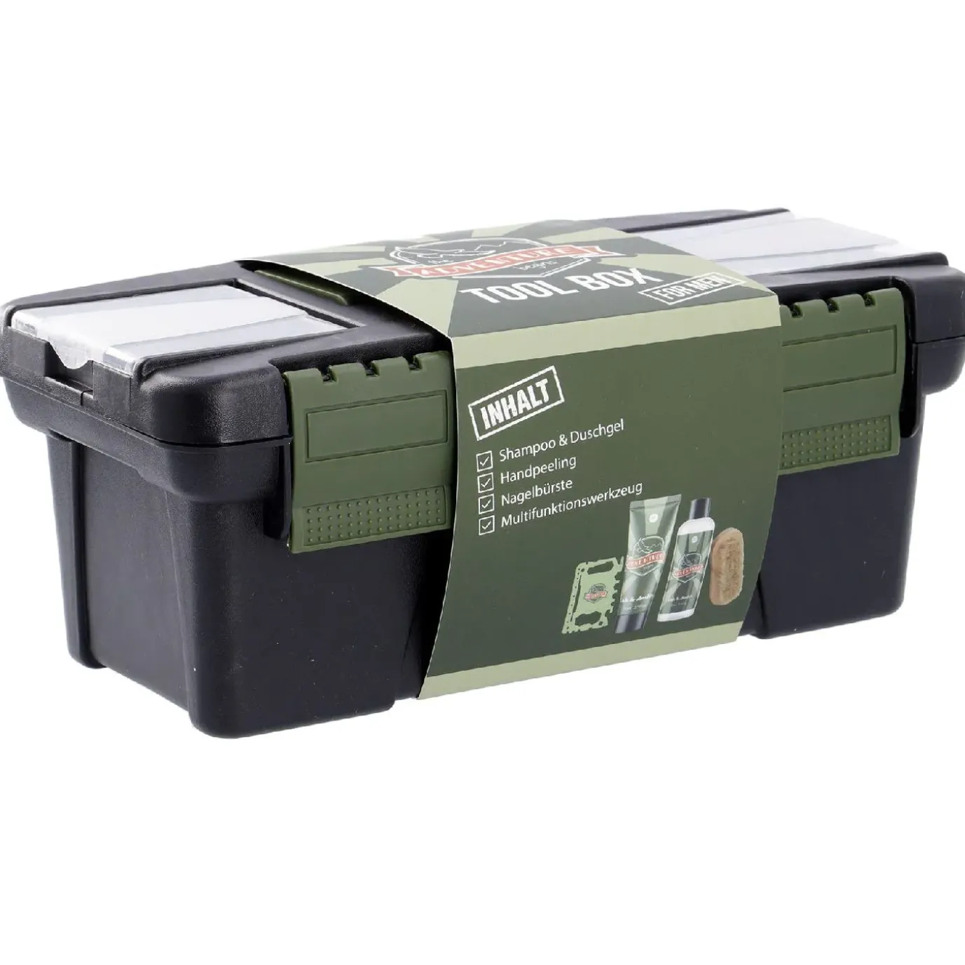 Badeset Werkzeugkoffer, Khaki