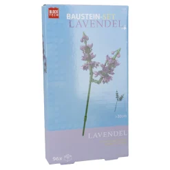 Bausteine-Set 3D, Lavendel, 32 Cm