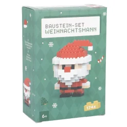 Bausteine-Set 3D, Xmas/Weihnachtsmann, Klein