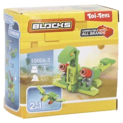 Bausteine-Set Dino 2in1, 2 Kanonen