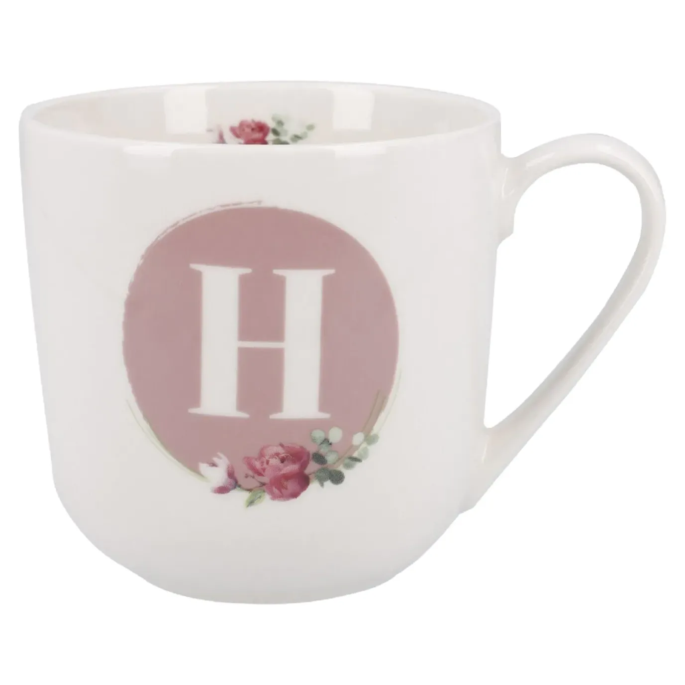 Becher Buchstabe/Kreis, H, 450 Ml