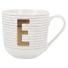 Becher Buchstabe/Streifen, E, 450 Ml