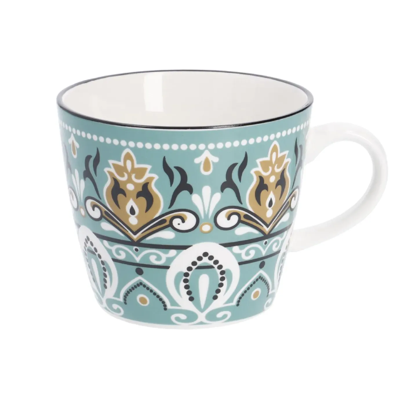 Becher China, Grün/braun, 300 Ml