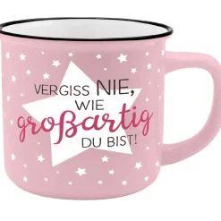 Becher Emaille-Optik, Großartig, 350 Ml