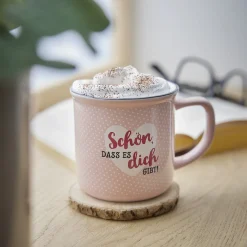 Becher Emaille-Optik, Schön, 350 Ml