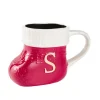 Becher Stiefel Mit Buchstabe, S/rot, 400 Ml