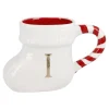 Becher Stiefel Mit Buchstabe, I/weiß, 400 Ml