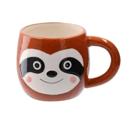 Becher Tier, Faultier/braun, 400 Ml