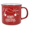 Becher Xmas/Klassik, Merry Christmas/rot, 400 Ml