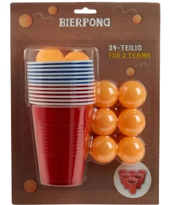 Bierpong-Set, 24-teilig