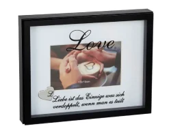 Bilderrahmen Mit Spruch, Love, 10 X 15 Cm