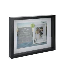 Bilderrahmen Tief, Schwarz, 36 X 26 Cm