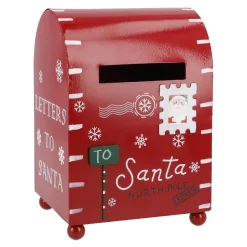 Briefkasten Weihnachten, Rot, 13 X 19 Cm