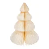 Deko-Baum Wabe, Creme/4 Stufen, 30 Cm