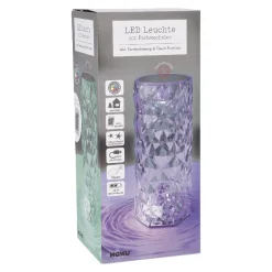 Deko-Leuchte Acryl, Farbwechsel, 9 X 21 Cm