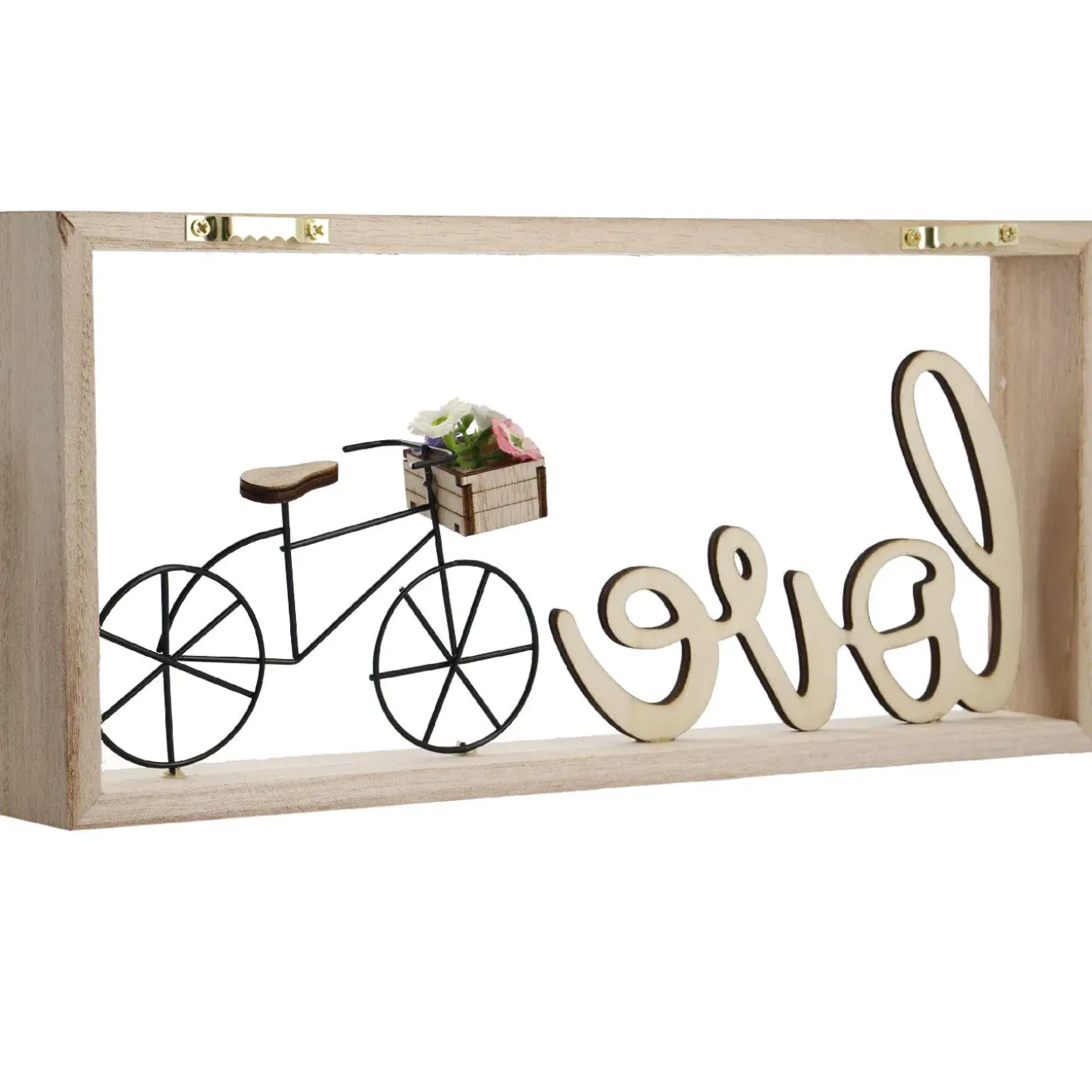 Deko-Objekt Fahrrad, Love, 32.5 Cm