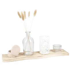 Dekorationsset Maritim, Natur/klar/weiß