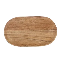 Dekoschale Oval, Natur, 19 X 12 Cm