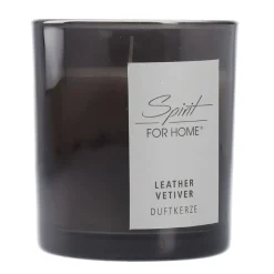 Duftkerze Home, Leather/Vetiver, 140 G