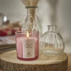 Duftkerze Home, Rose/Musk, 140 G