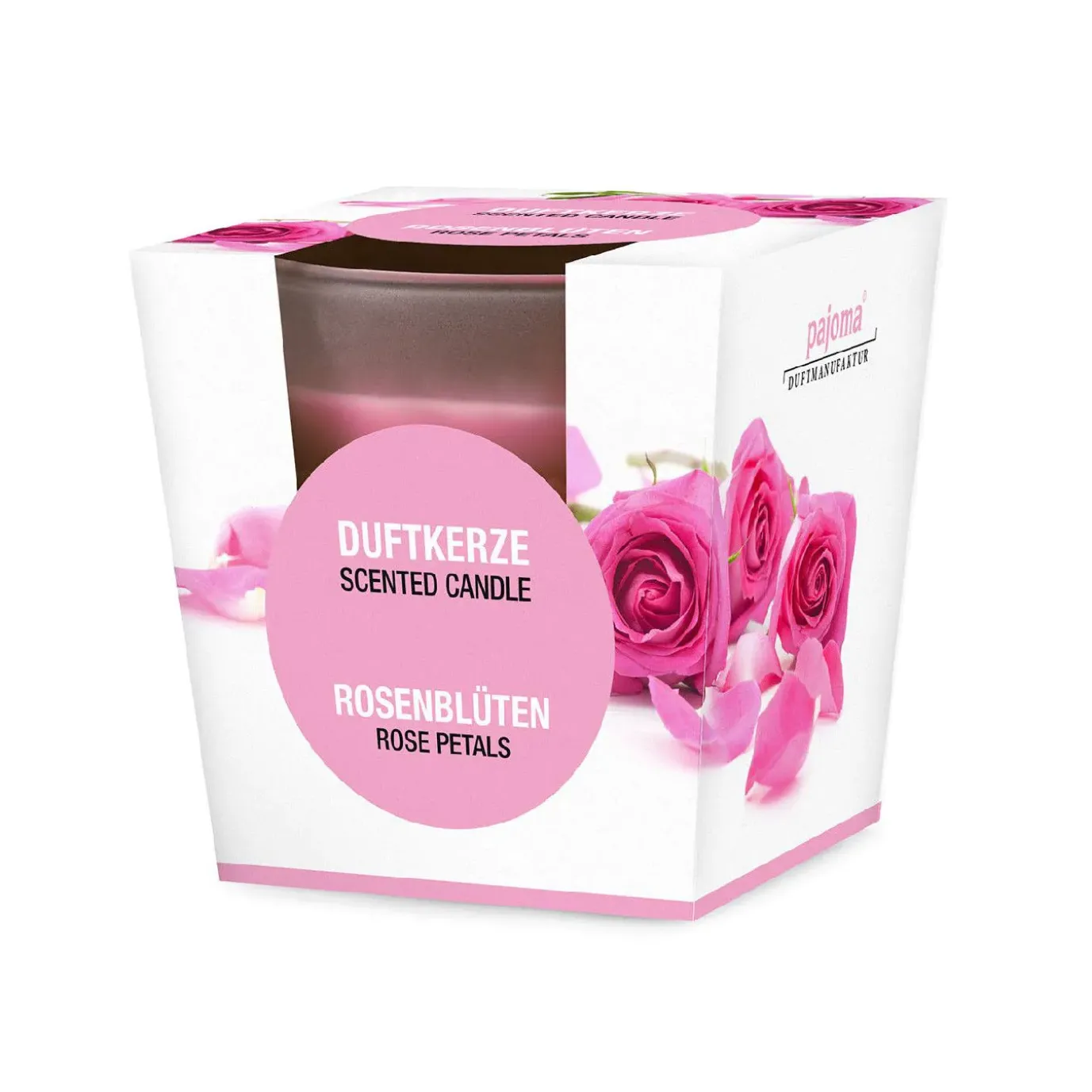 Duftkerze Im Glas, Rosenblüten