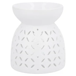 Duftlampe Motiv, Kreuze/weiß, 9.5 Cm