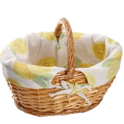 Einkaufskorb Zitrone, 28 Cm