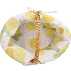 Einkaufskorb Zitrone, 28 Cm