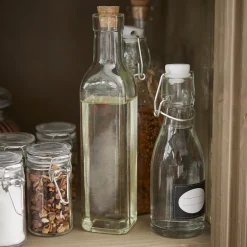 3er Set Flasche Mit Korken, 200 Ml