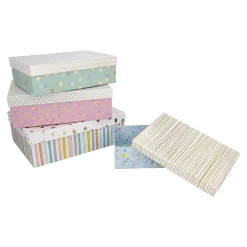 4er Set Geschenkkarton Multi