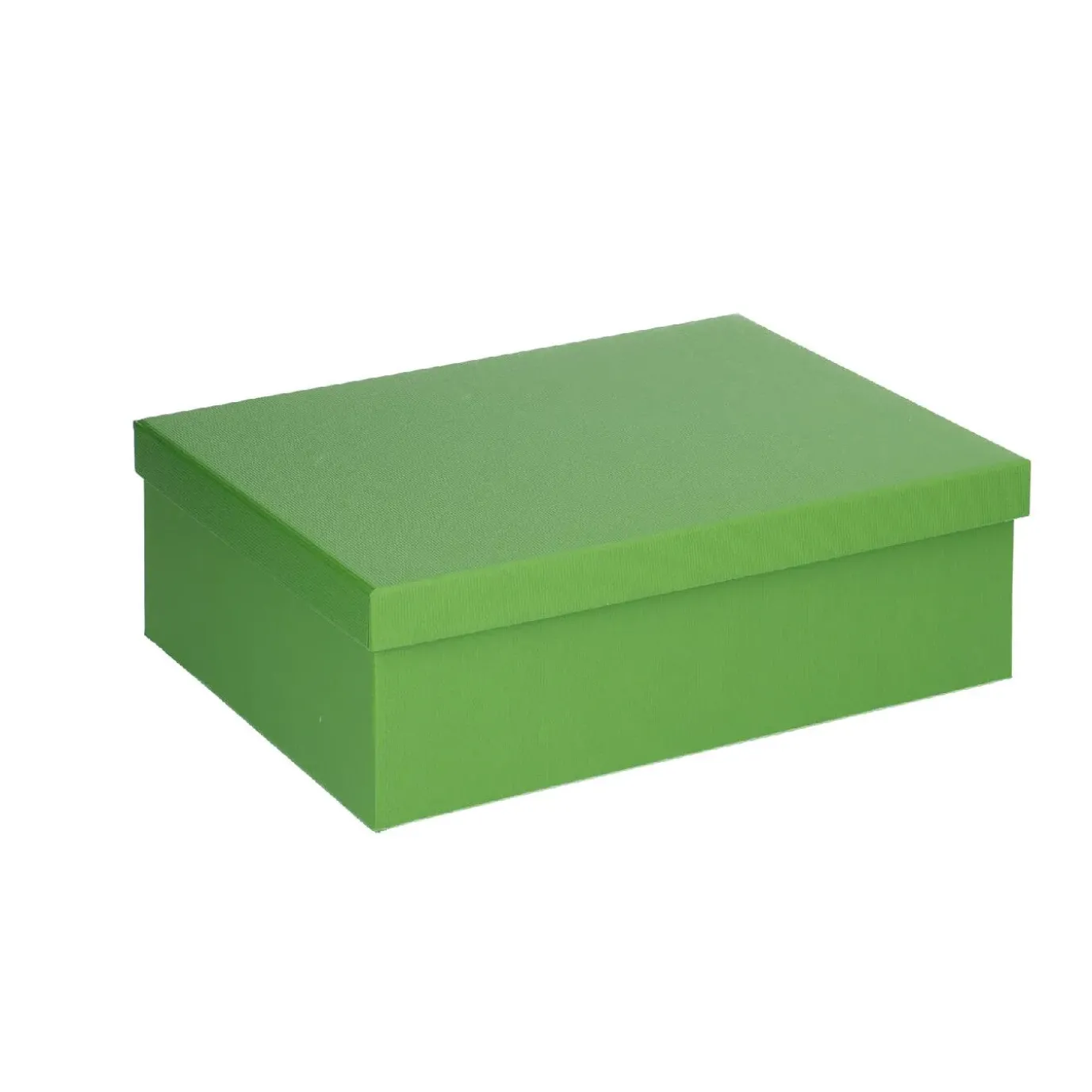 6er Set Geschenkkarton Uni, Hellgrün