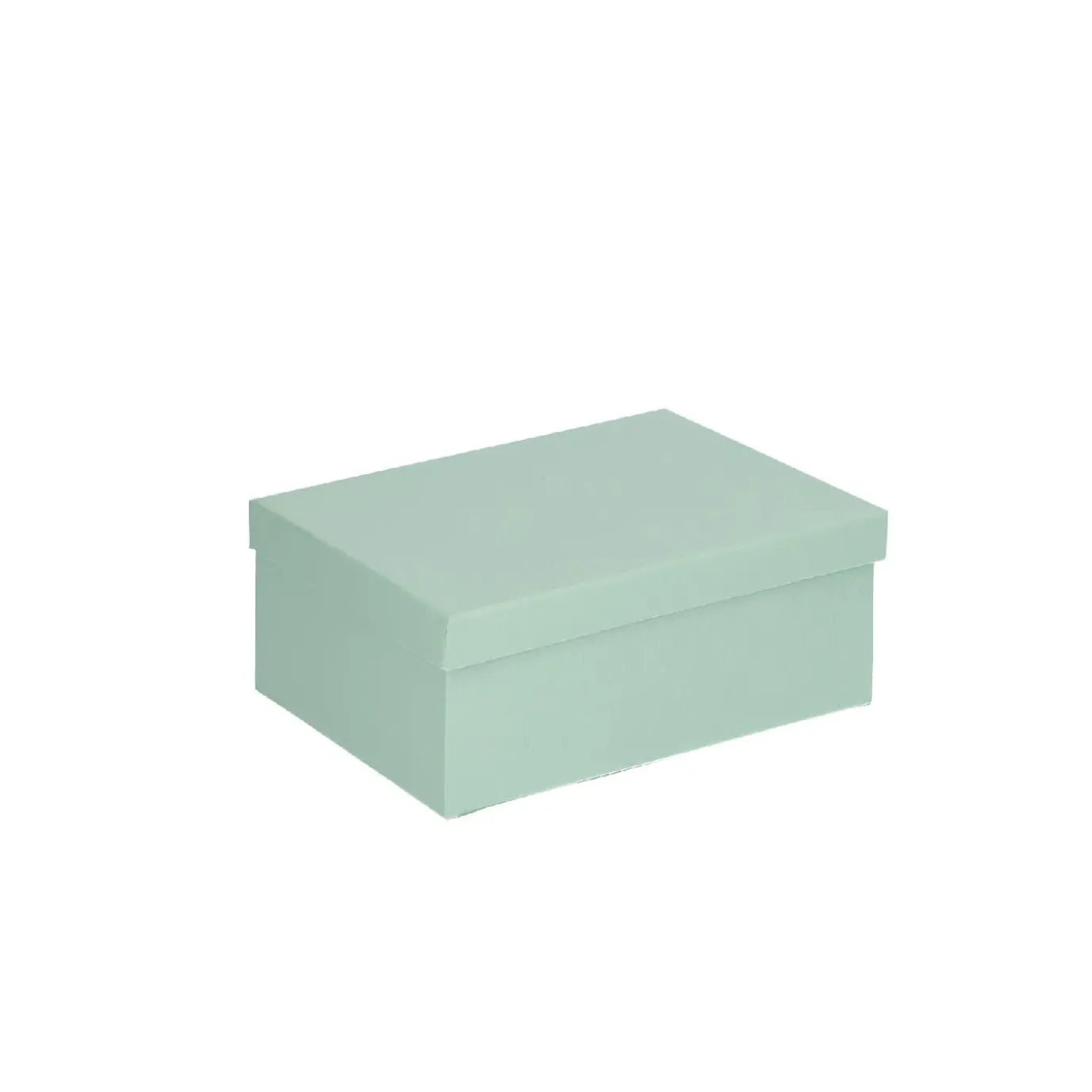 6er Set Geschenkkarton Uni, Hellmint