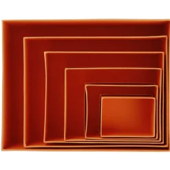 6er Set Geschenkkarton Uni, Peach