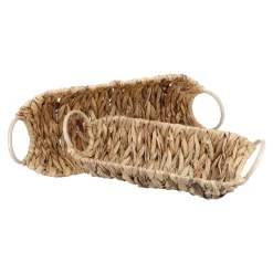 2er Set Schale Wasserhyazinthe, Oval