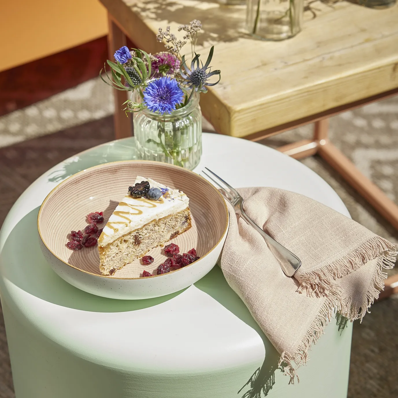 2er Set Serviette, Rosa, 35 X 35 Cm