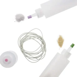 3er Set Textilfarbe Batik, DIY, Lila/grün/pink