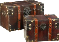 2er Set Truhe