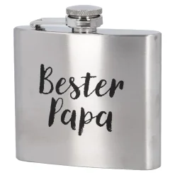Flachmann Spruch, Bester Papa, 150 Ml