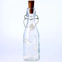 Flaschenlichterkette, Warm-weiß, 10 LED's