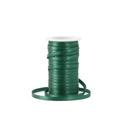 Geschenkband Satin, Dunkelgrün, 3mm X 10m